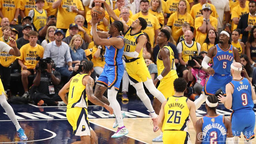 6月9日总决赛：雷霆对阵步行者 哈利伯顿精彩表现