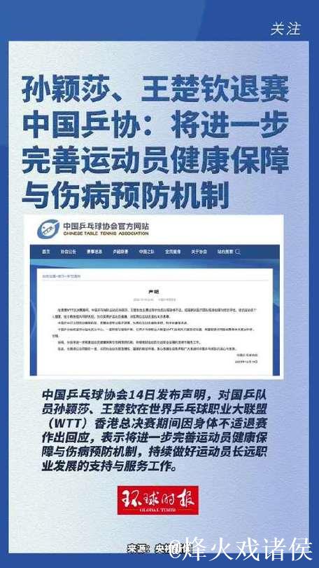 中国乒协:将进一步完善运动员健康保障与伤病预防机制 中国乒协:将进一步完善运动员健康保障与伤病预防机制